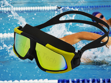 Unisex Summer Leisure UV Shield Anti-Fog Adult Ergo Wild Field View Racing Pro Surfing Swimming Goggles